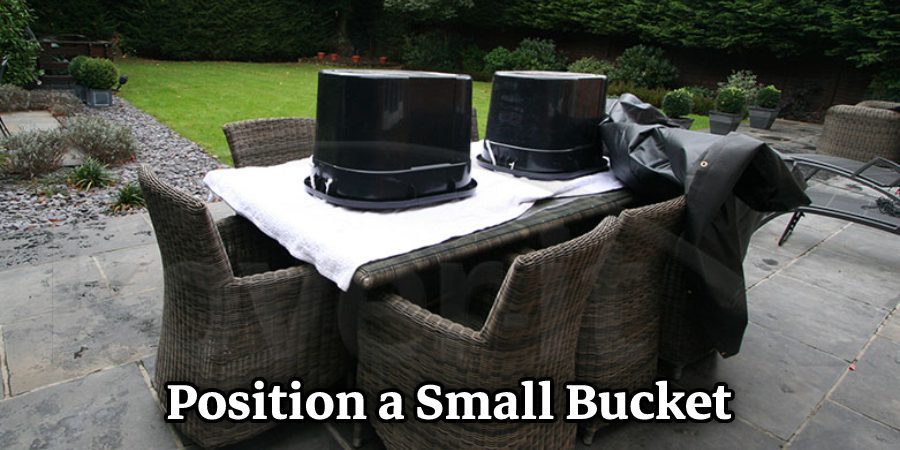 Position a Small Bucket