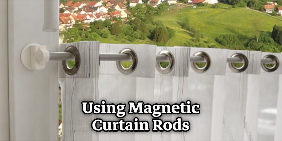 Using Magnetic Curtain Rods