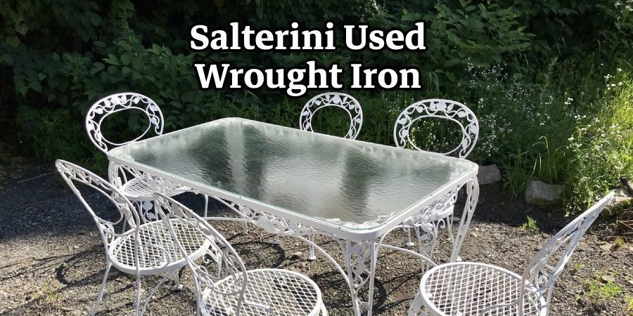 Salterini Used Wrought Iron