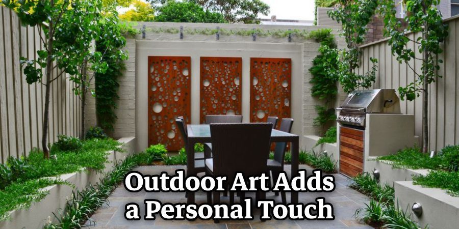 Outdoor Art Adds a Personal Touch