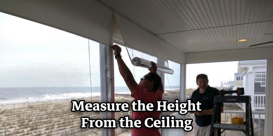 Measure the Height From the Ceiling