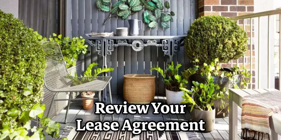 Review Your Lease Agreement