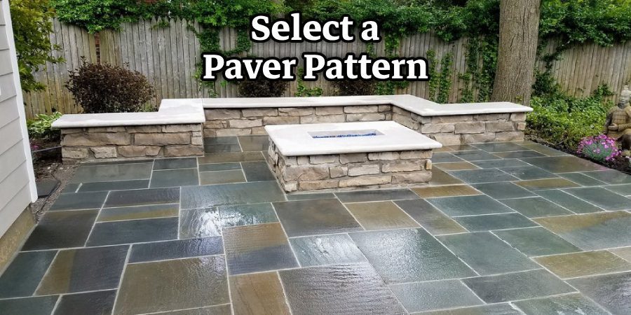 Select a Paver Pattern