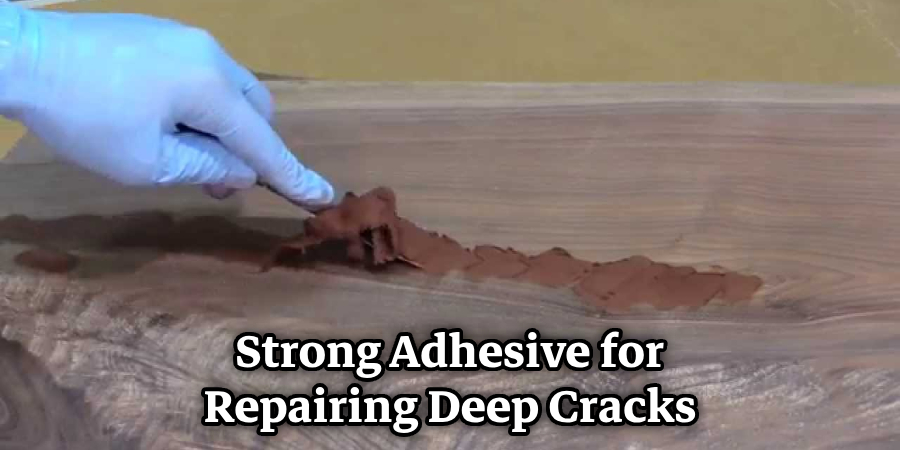 Strong Adhesive for Repairing Deep Cracks