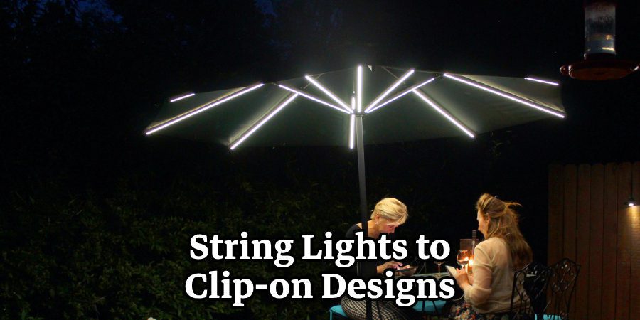 String Lights to Clip-on Designs