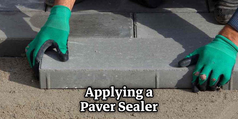 Applying a Paver Sealer