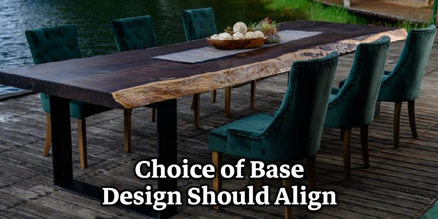 Choice of Base Design Should Align