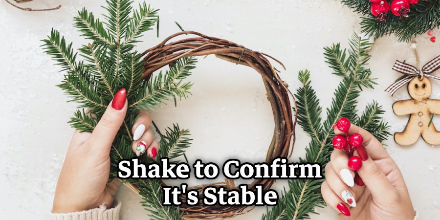 Shake to Confirm It's Stable