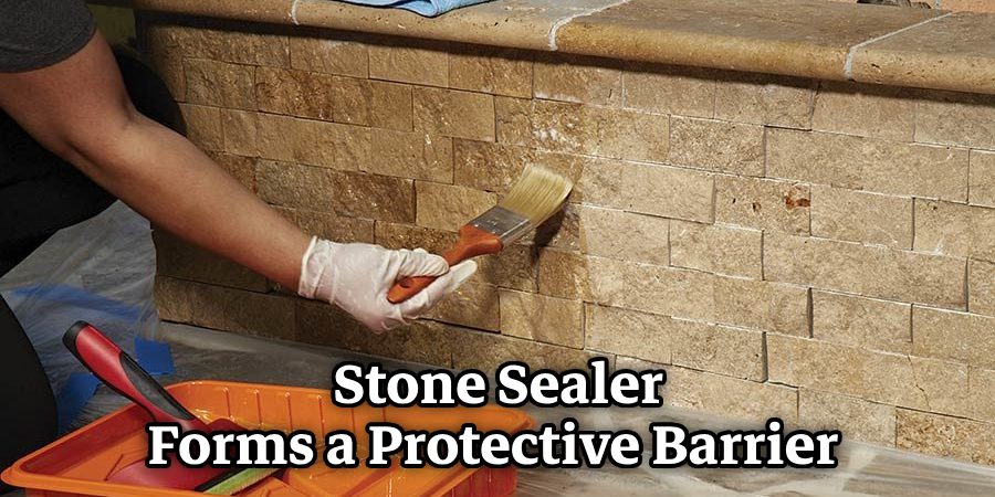 Stone Sealer Forms a Protective Barrier 