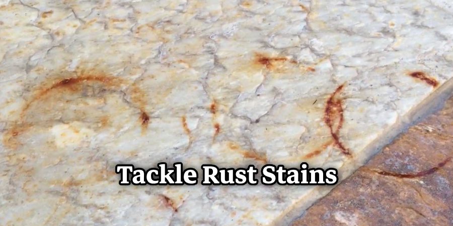 Tackle Rust Stains