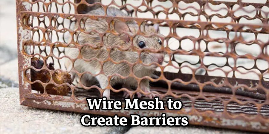 Wire Mesh to Create Barriers