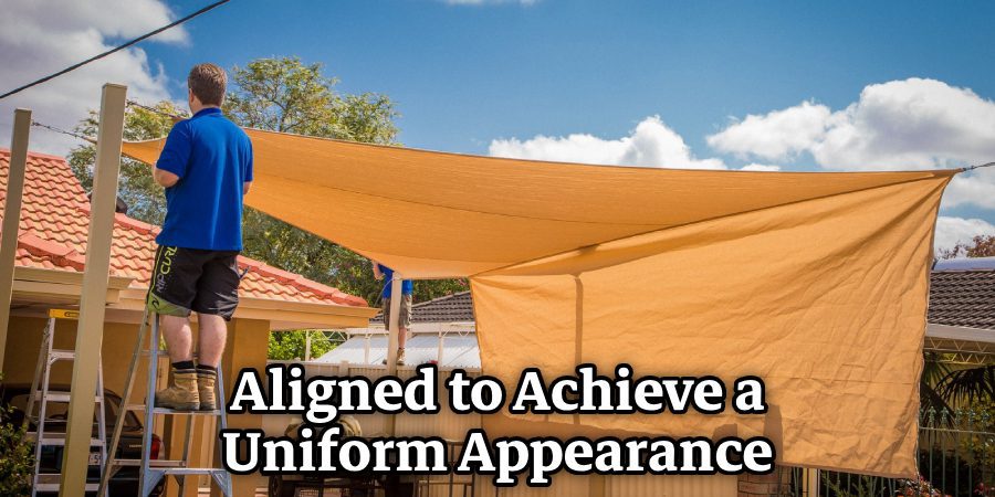 Aligned to Achieve a Uniform Appearance