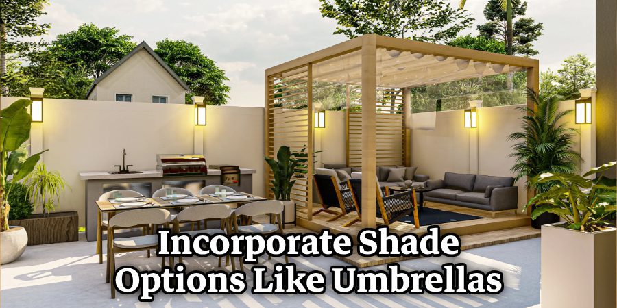 Incorporate Shade Options Like Umbrellas