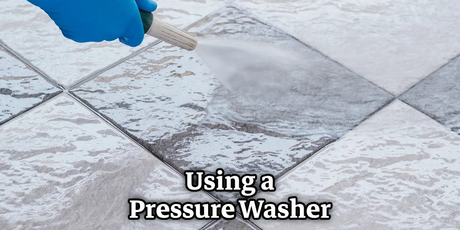 Using a Pressure Washer