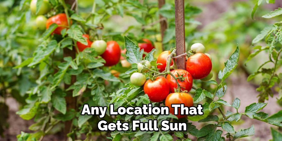 Any Location That Gets Full Sun