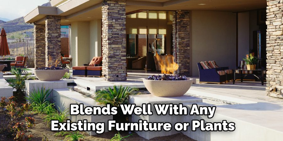 Blends Well With Any Existing Furniture or Plants