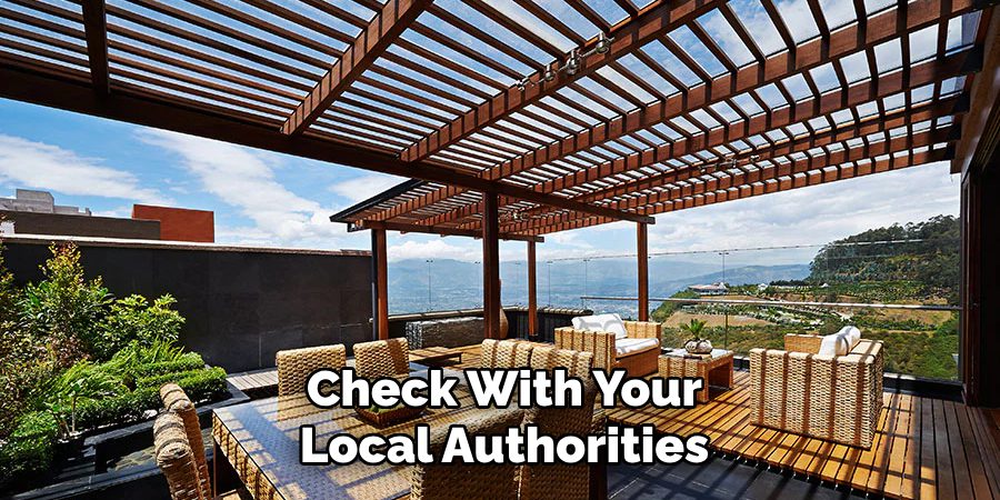 Check With Your Local Authorities