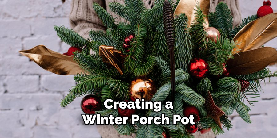 Creating a
Winter Porch Pot