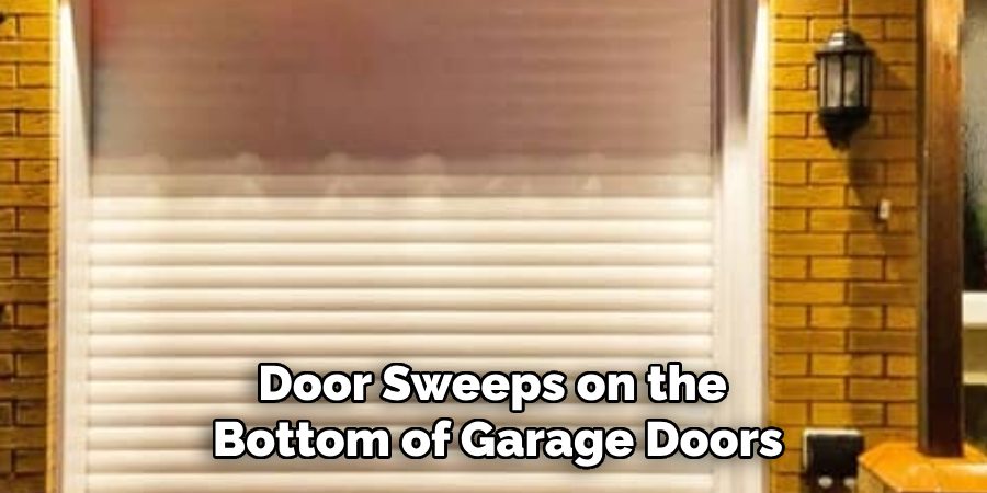 Door Sweeps on the Bottom of Garage Doors