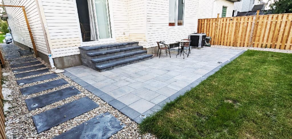 How to Build Paver Steps to Patio
