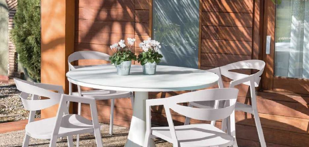 How to Care for Aluminum Patio Furniture