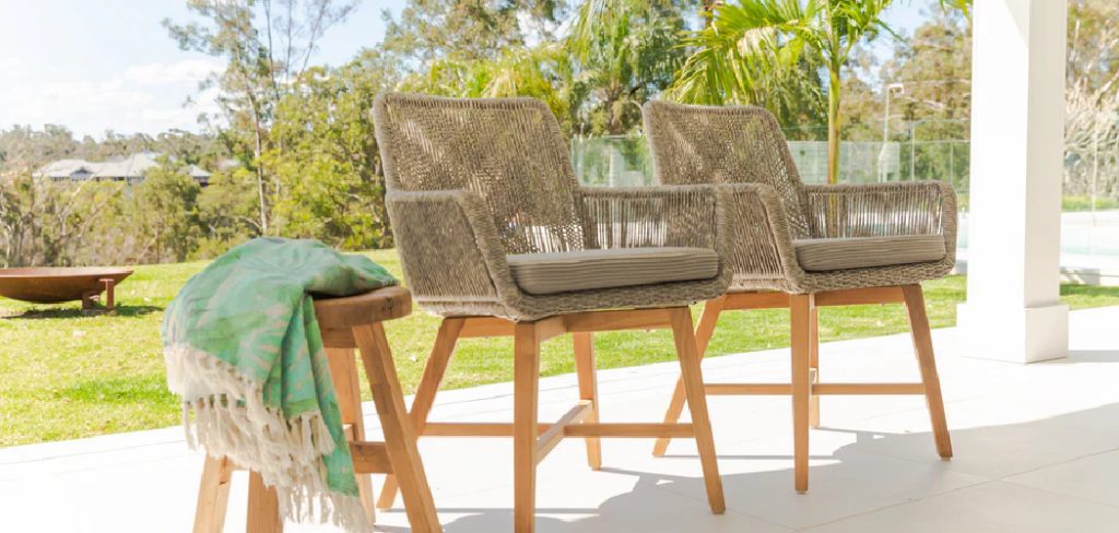How to Refinish Wood Patio Furniture