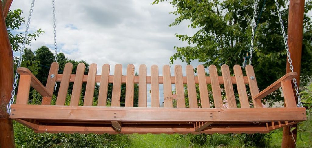 How to Build a Patio Swing Frame