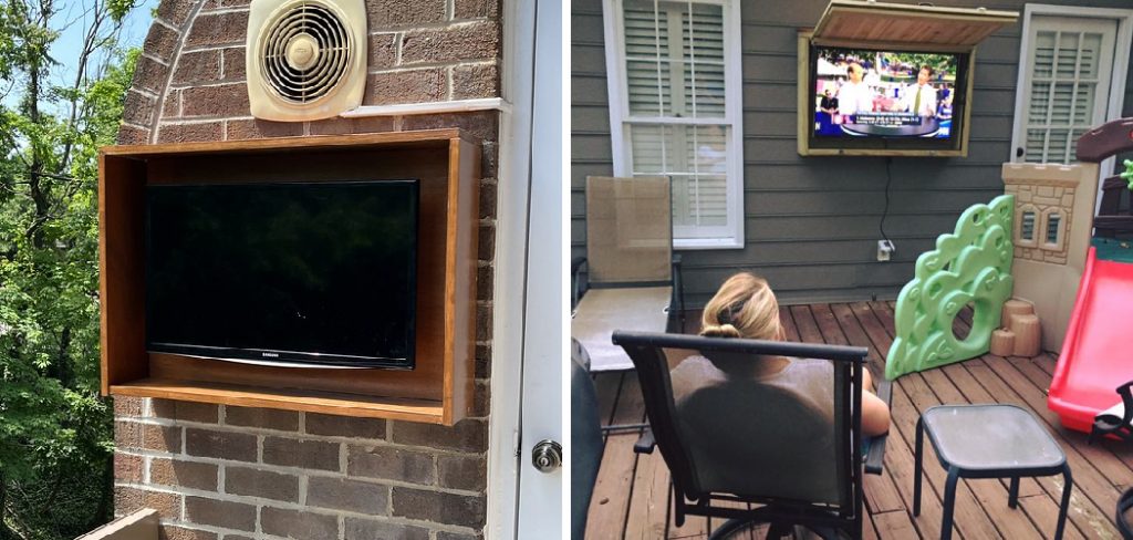 How to Build an Outdoor Tv Cabinet