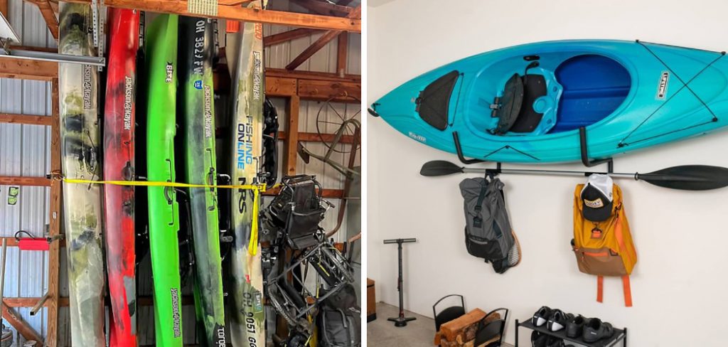 How to Hang Kayaks in a Garage