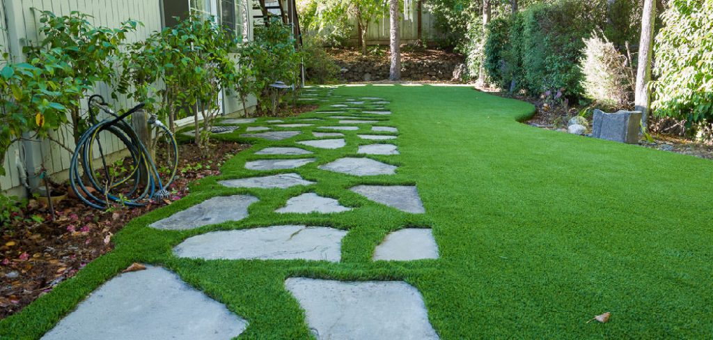 How to Make a Patio on Grass