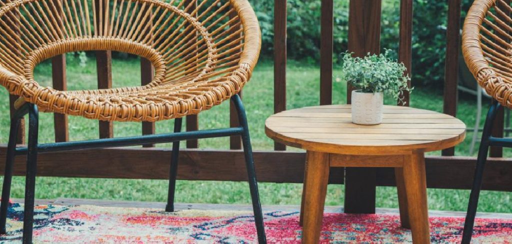 How to Paint Wicker Patio Furniture