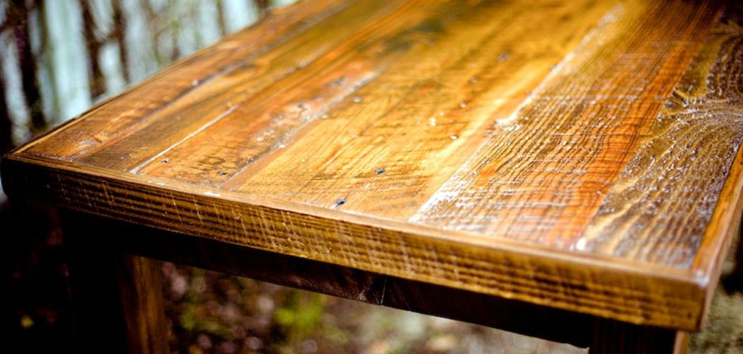 How to Refinish Outdoor Patio Table