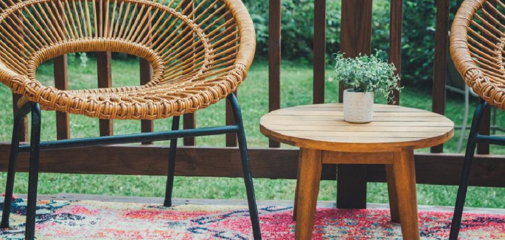 How to Repair Plastic Wicker Patio Chair