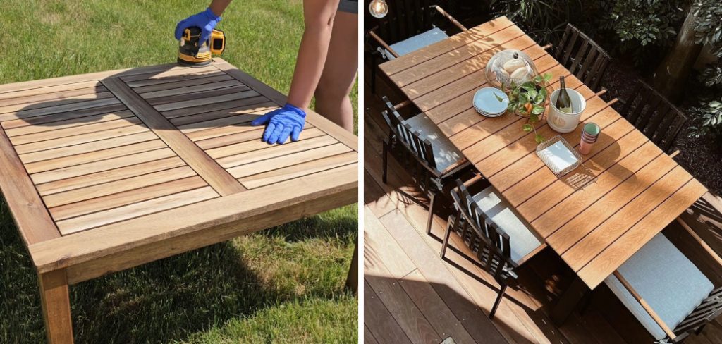 How to Treat Acacia Wood Outdoor Furniture