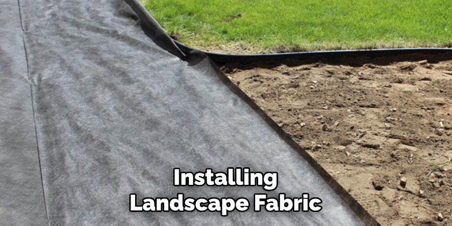 Installing Landscape Fabric