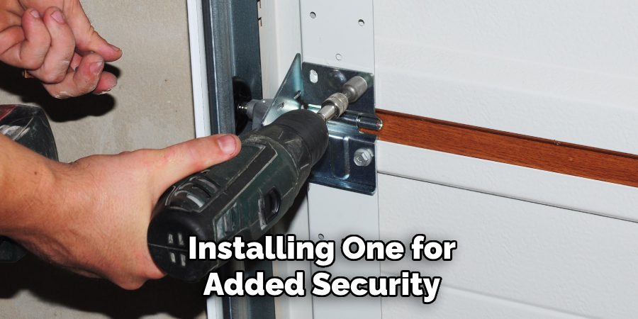 Installing One for Added Security