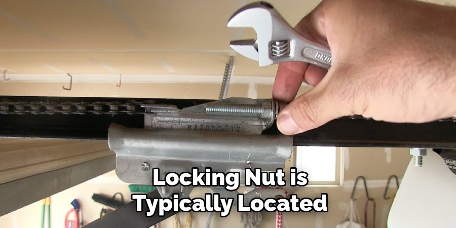 Locking Nut is Typically Located