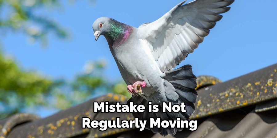 Mistake is Not Regularly Moving