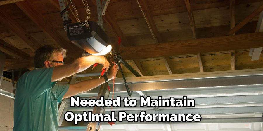 Needed to Maintain Optimal Performance