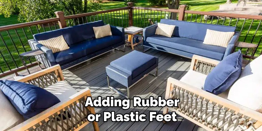 Adding Rubber or Plastic Feet
