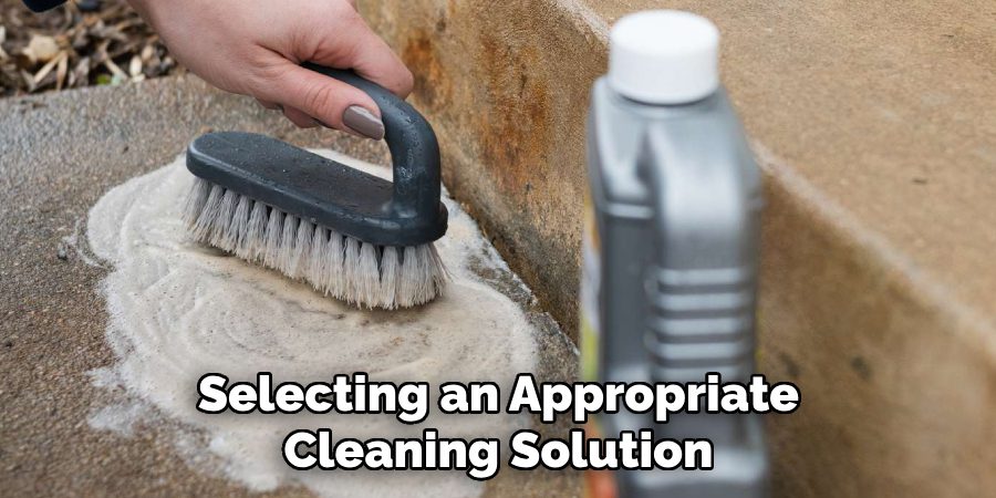 Selecting an Appropriate Cleaning Solution
