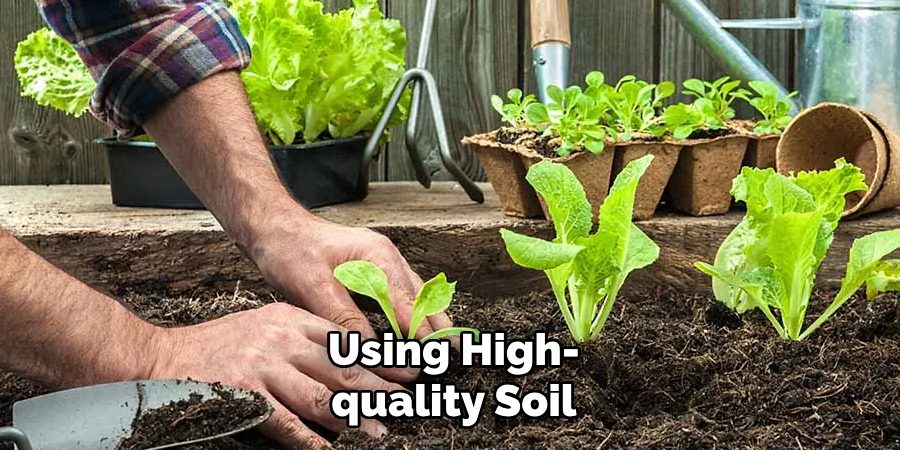 Using High-quality Soil