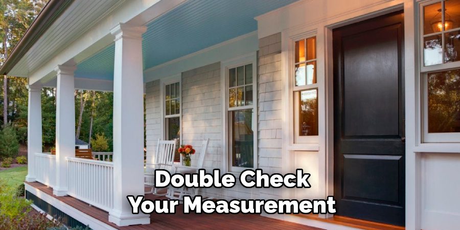 Double Check
Your Measurement
