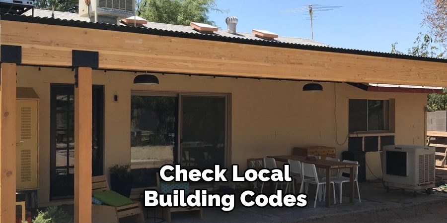 Check Local Building Codes