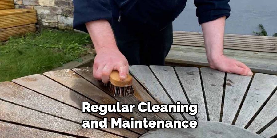 Regular Cleaning and Maintenance