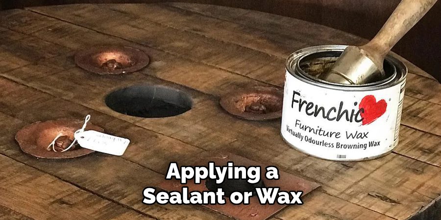 Applying a Sealant or Wax