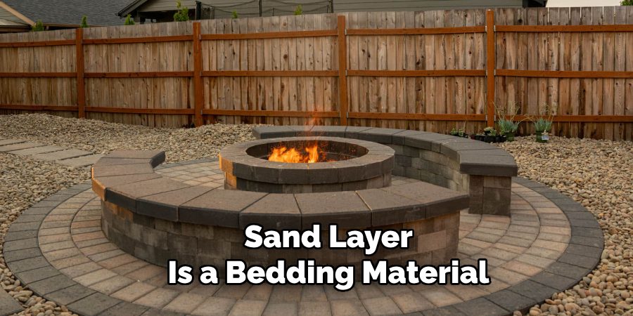 Sand Layer
Is a Bedding Material