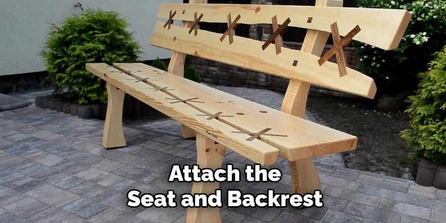 Attach the Seat and Backrest