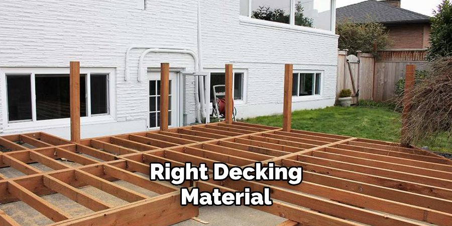 Right Decking
Material