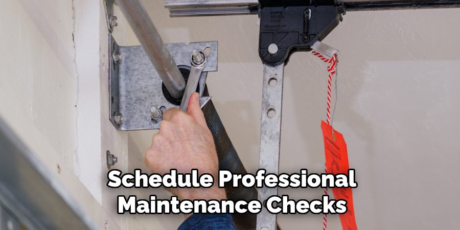 Schedule Professional Maintenance Checks